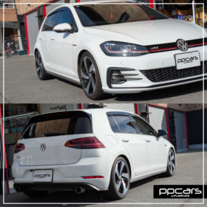 VW Golf7.5 GTI(5G) x Eibachダウンサス,タイコレス,低ダストブレーキパッド (フォトギャラリー)